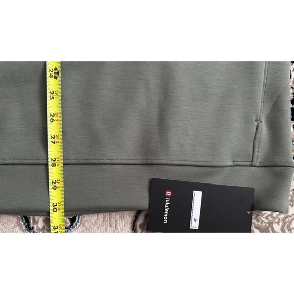 NWT Lululemon Smooth Spacer Quarter Zip Willow Leaf Mens Size Large LM3GN0S - Picture 4 of 7